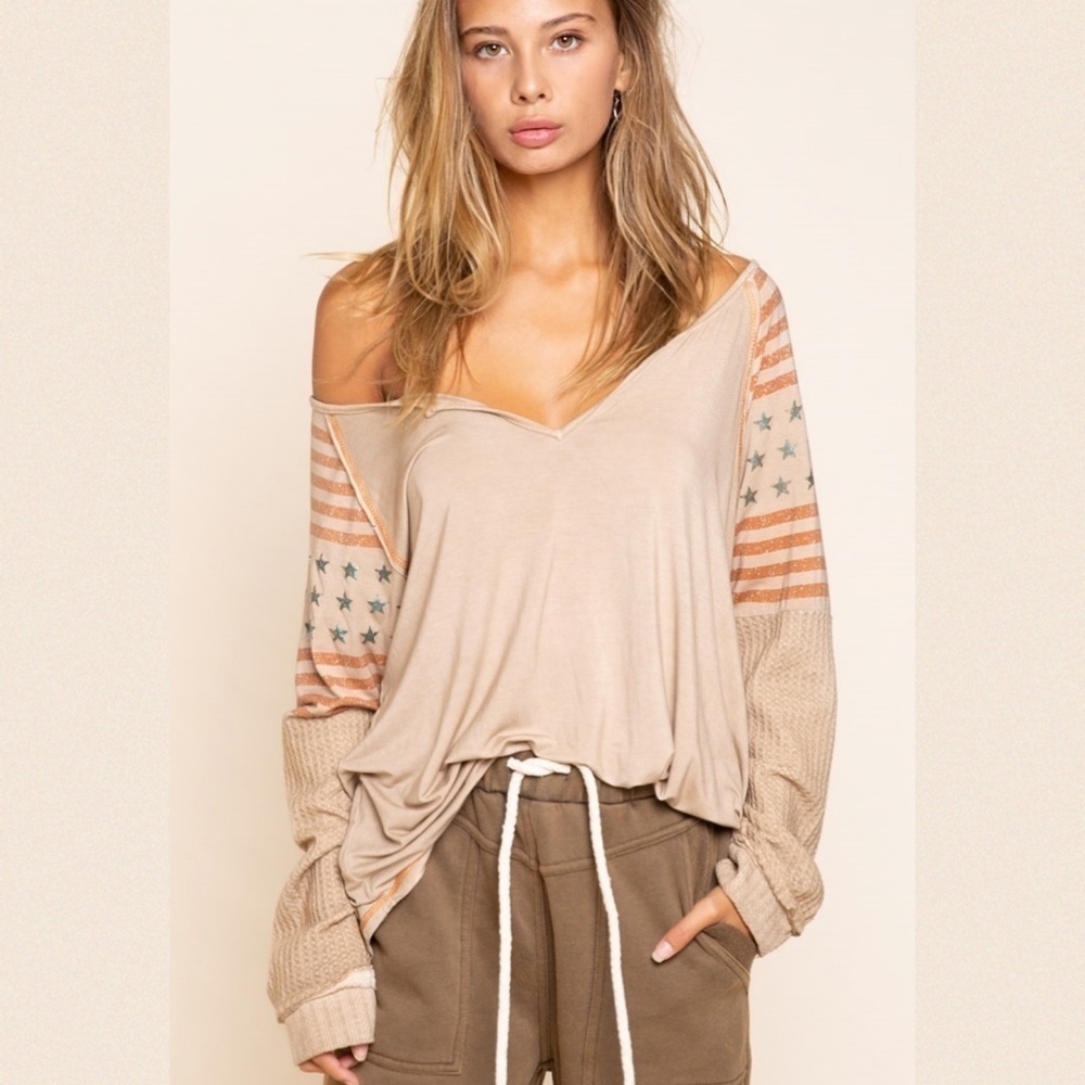 Dusty Grain Stars & Stripes Tunic